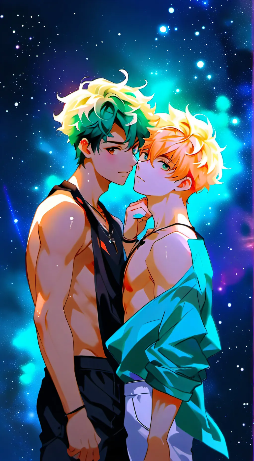 ai character: bakudeku background