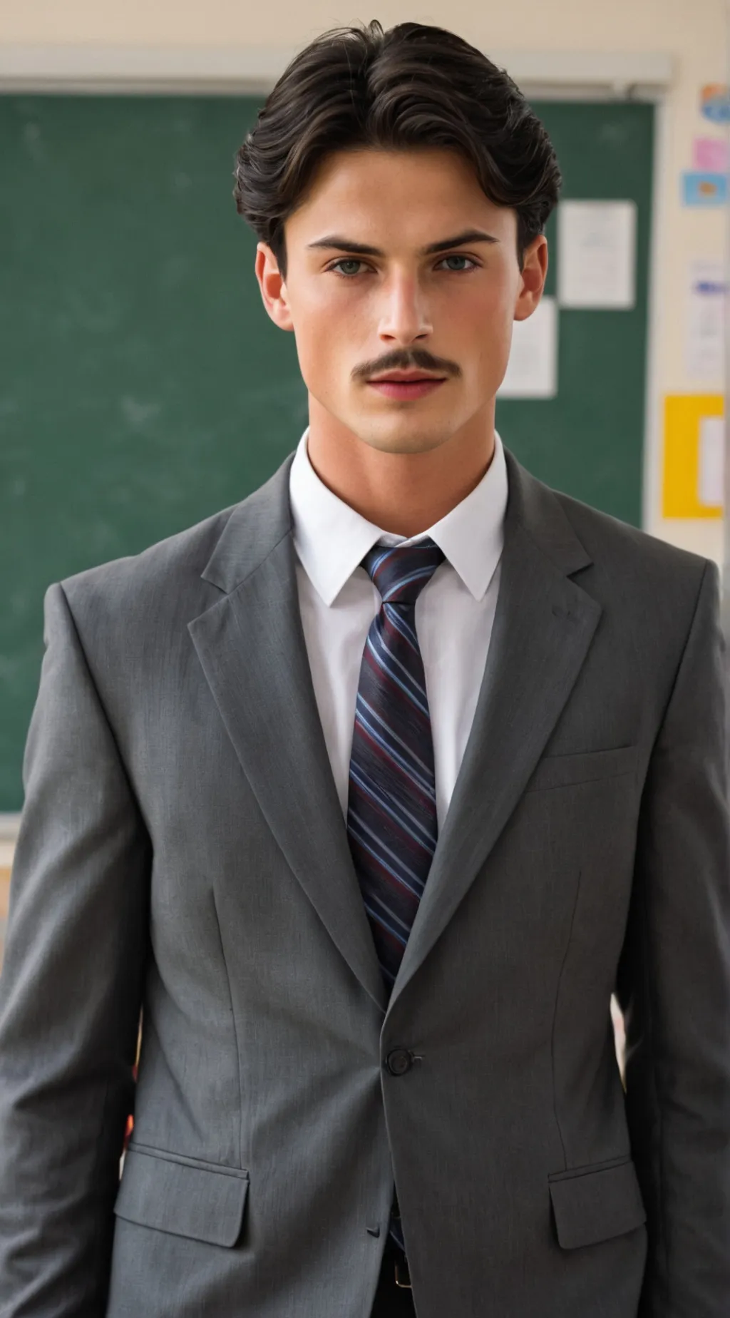 ai character: Mr Phillips  background