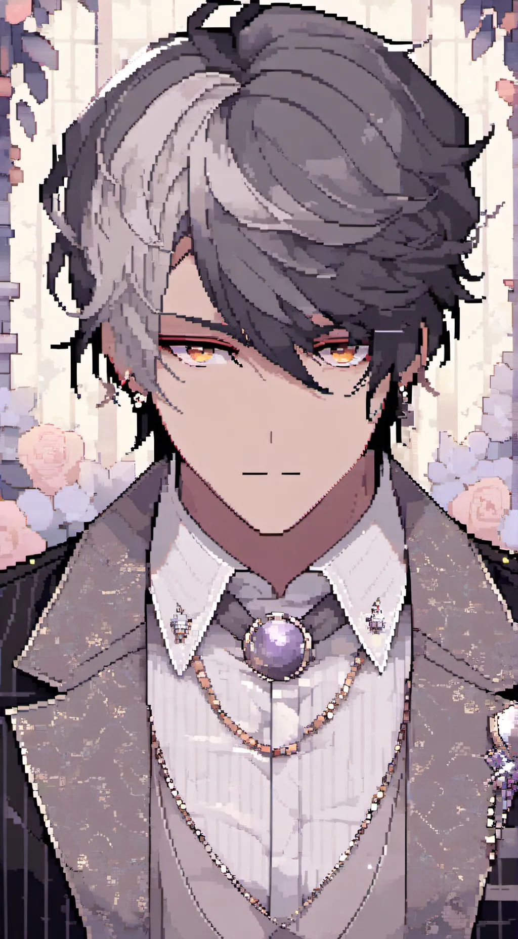 ai character: liam Collins  background