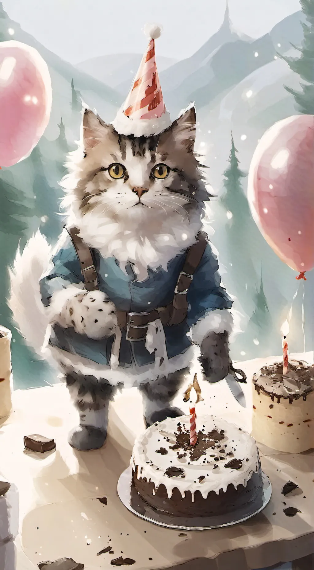 ai character: new catcrew MEMBER background