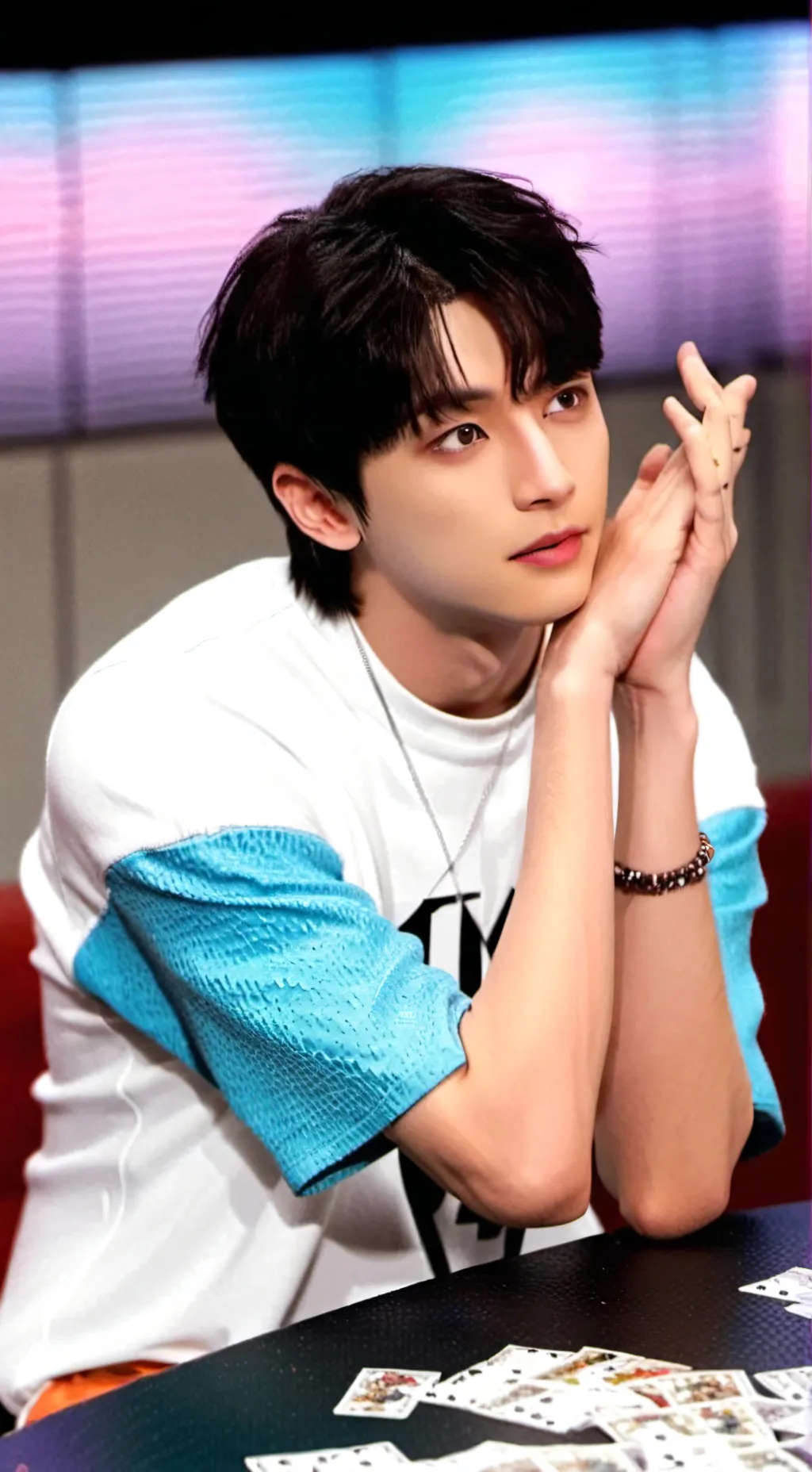 ai character: Jungkook ❤️💖 background