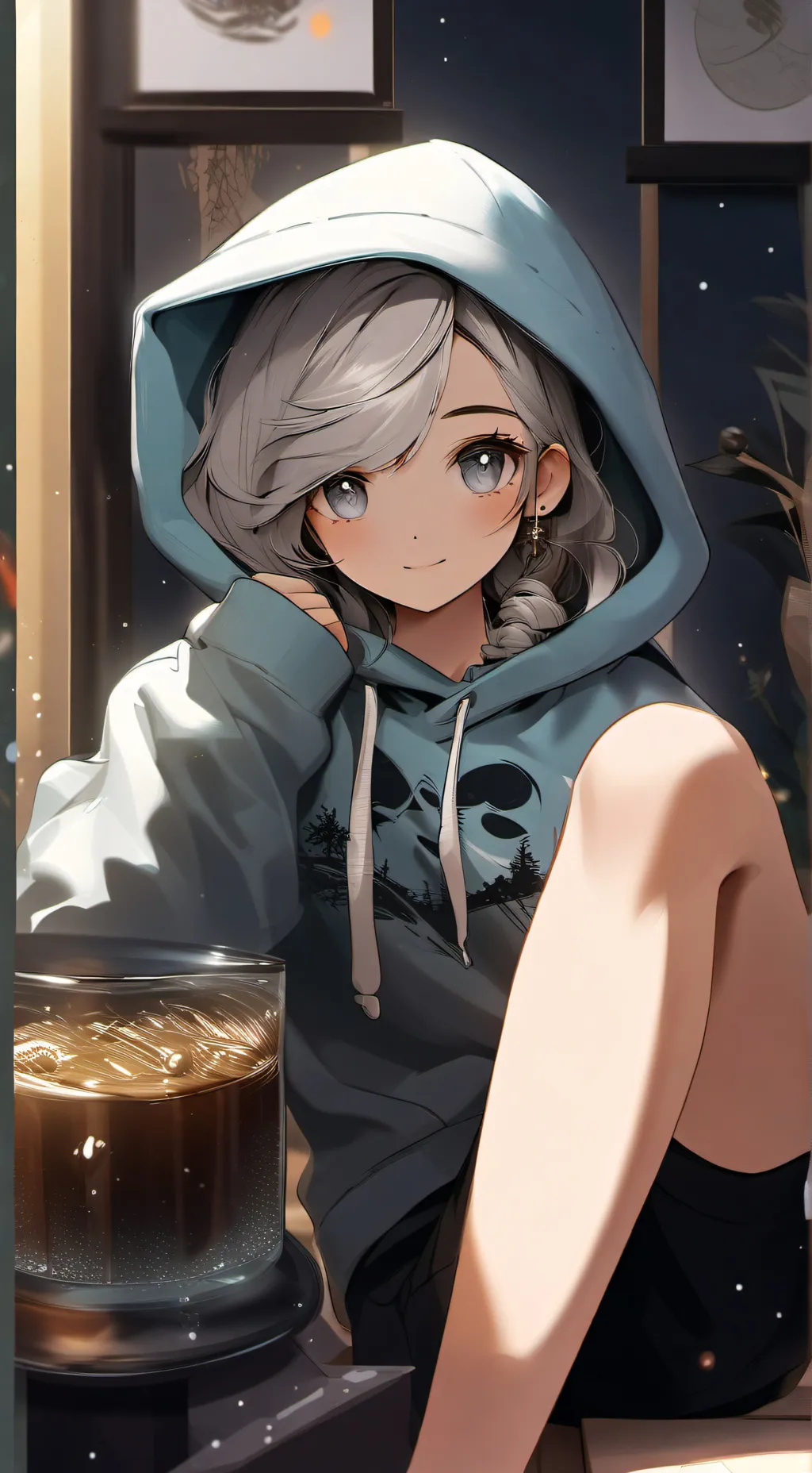 ai character: Macy background