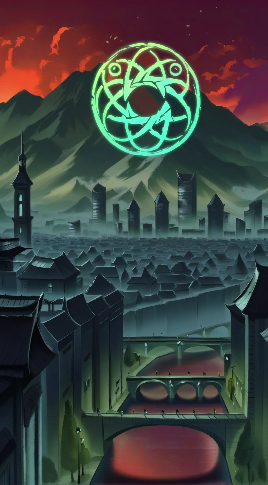 ai character: fallen angel hh background