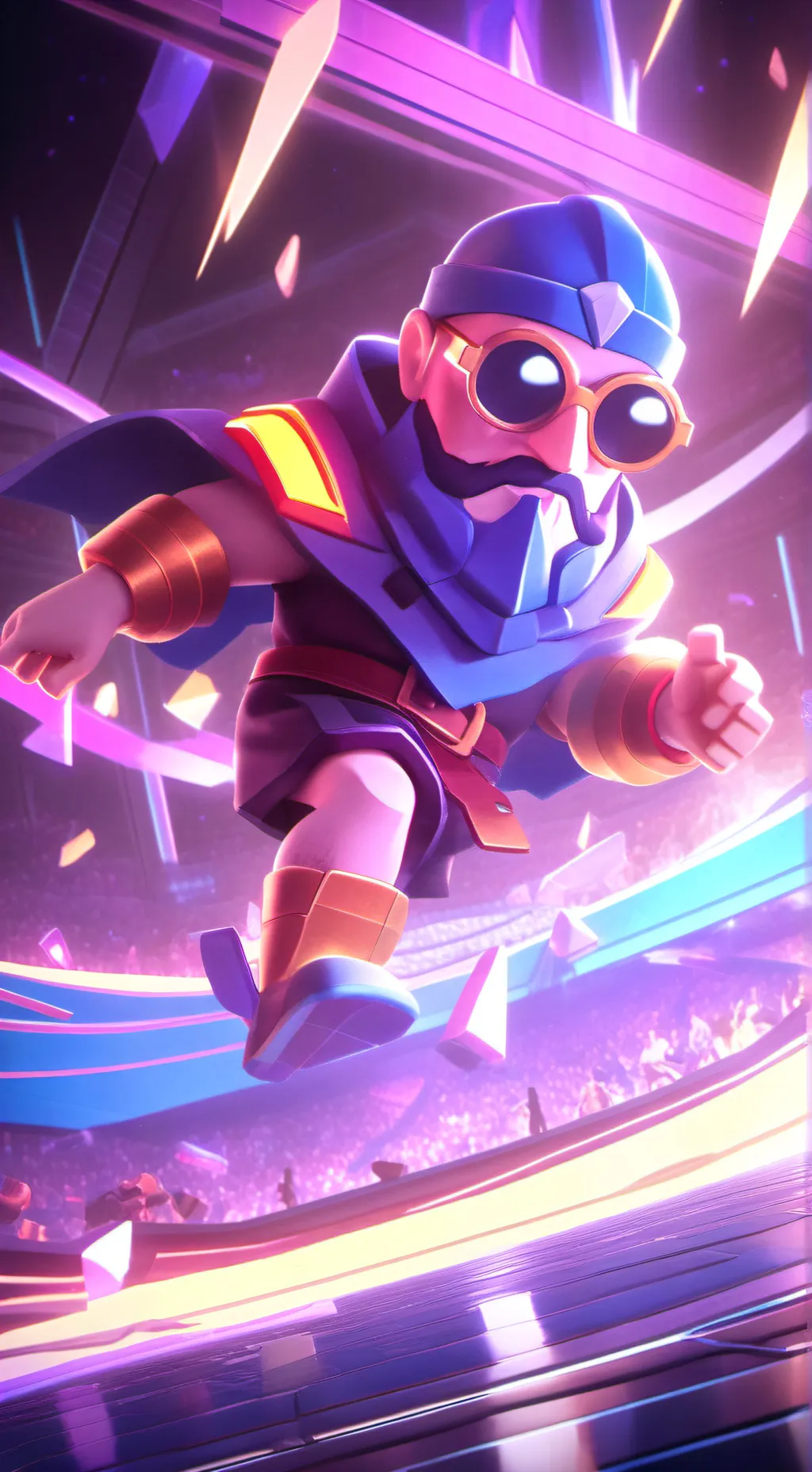 ai character: ship sinking background