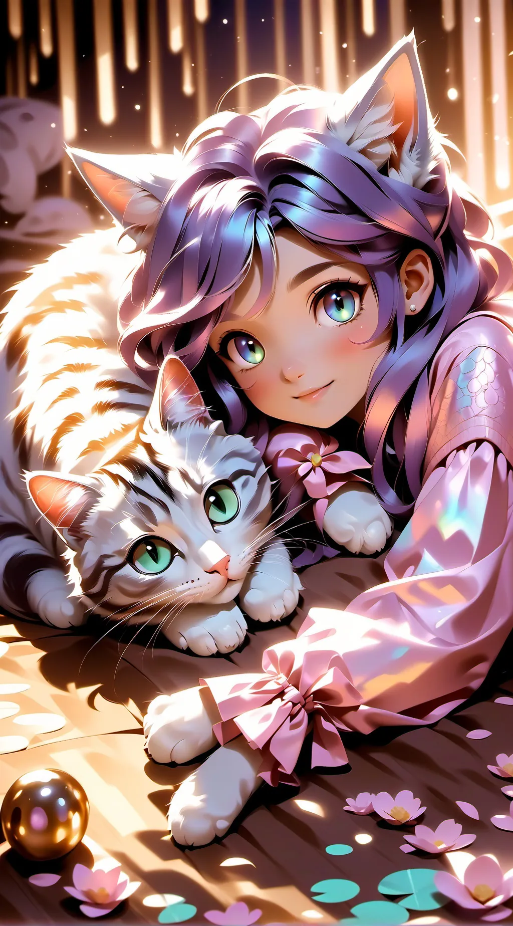 ai character: dogday sanbalentin background