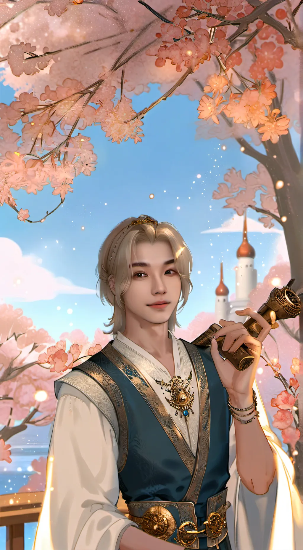 ai character: Felix Skz background
