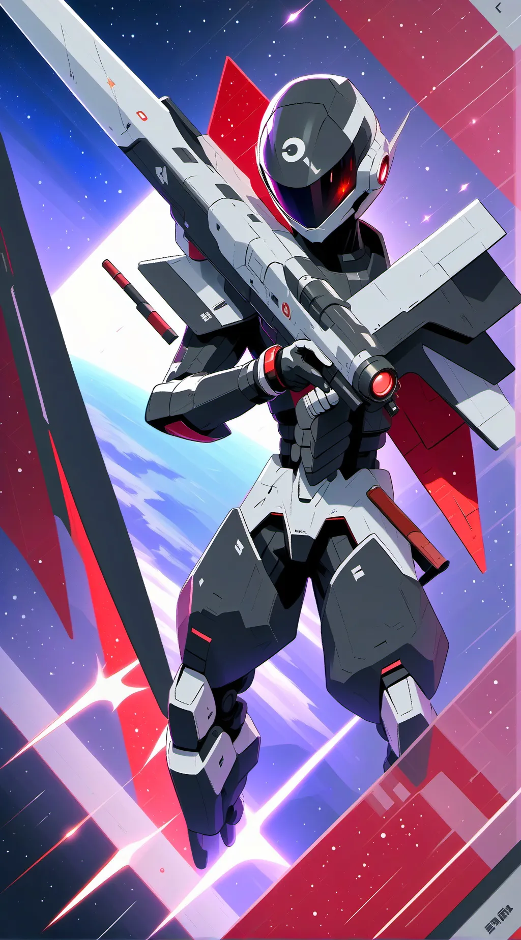 ai character: crunt space! background