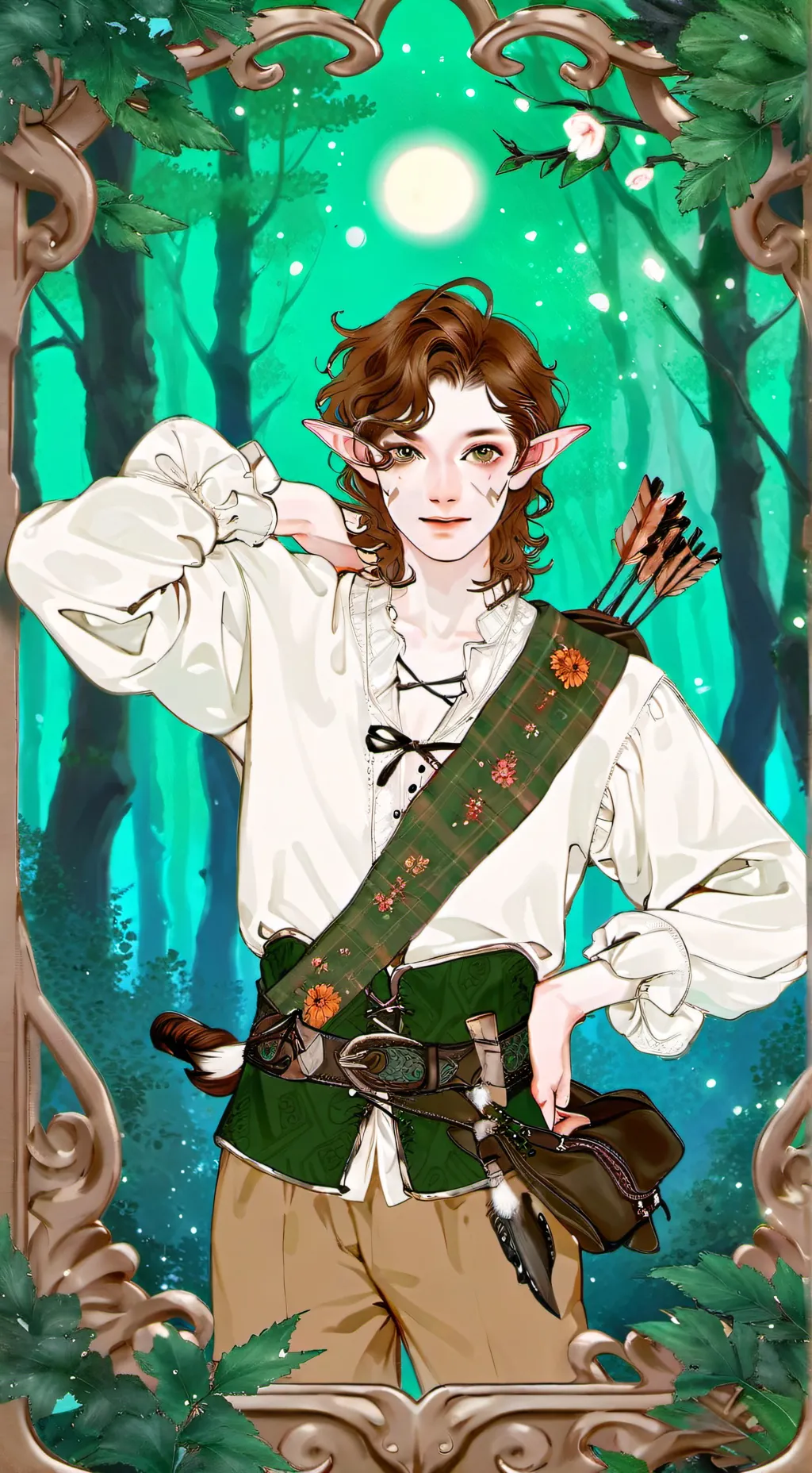 ai character: River Guizhou background