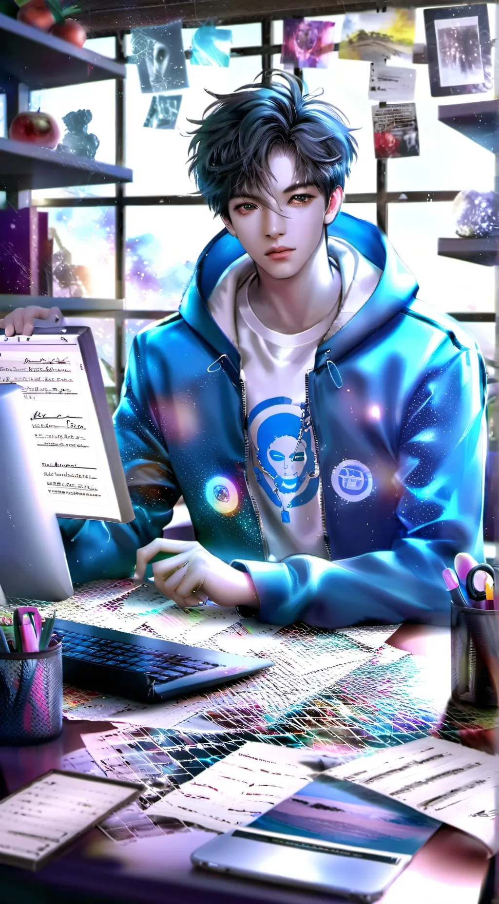 ai character: The Weight Loss Tycoon background