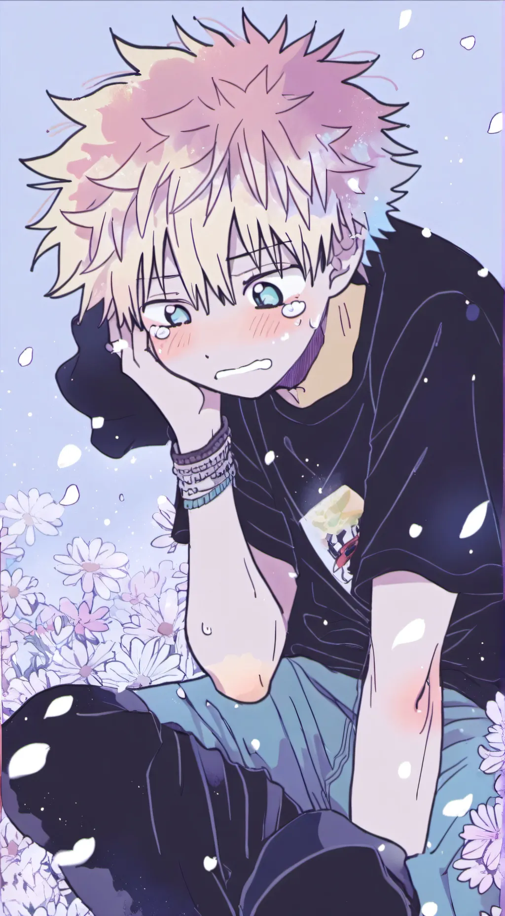 ai character: Mha-bakugo background