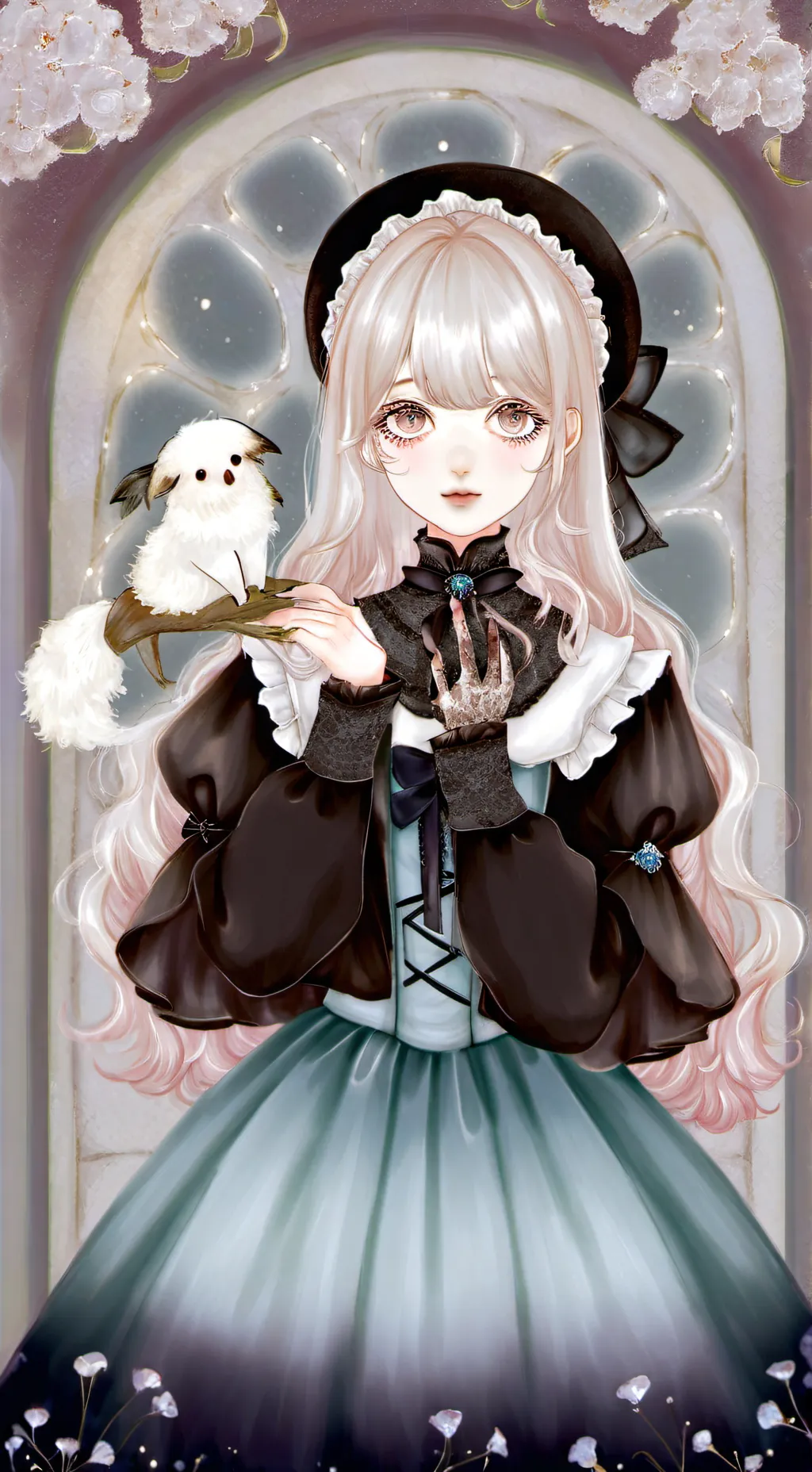 ai character: Dw bath party background