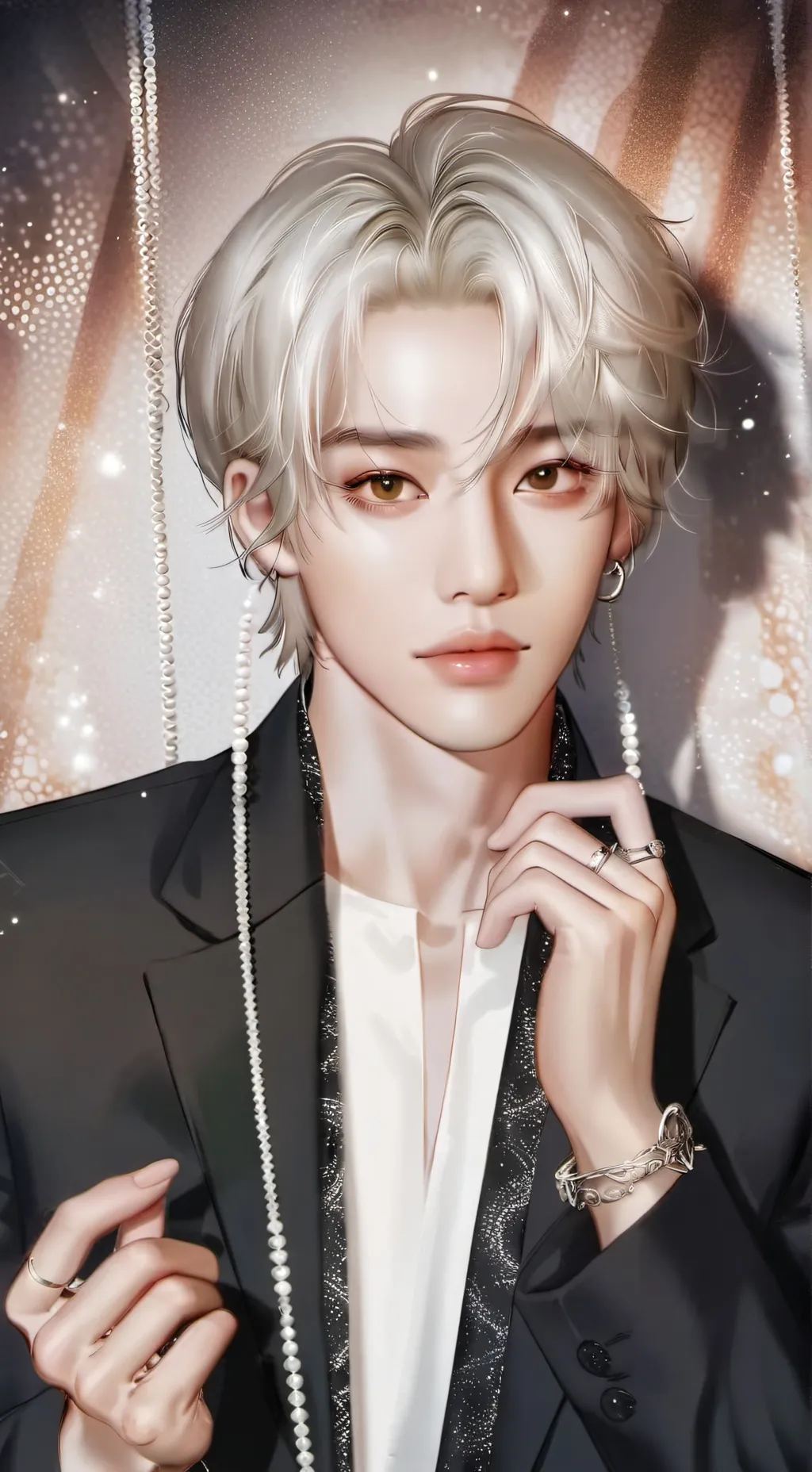ai character: 💗Lee  Felix 💗 background