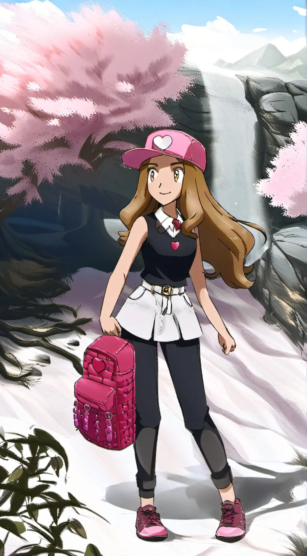 ai character: Serena background