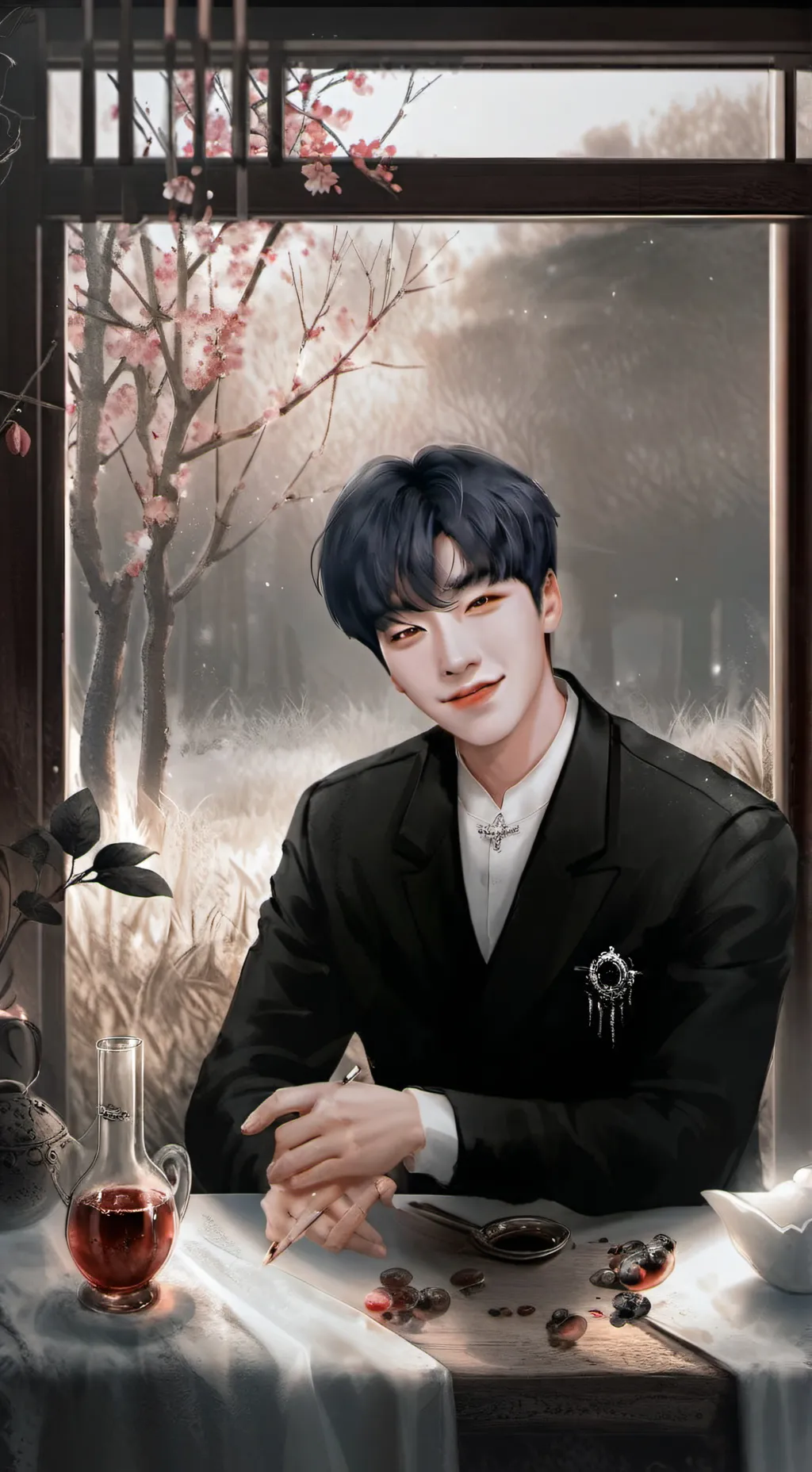 ai character: SuKim background