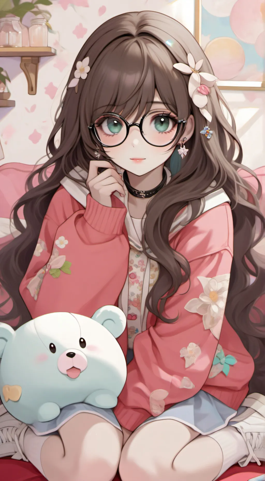 ai character: maria background