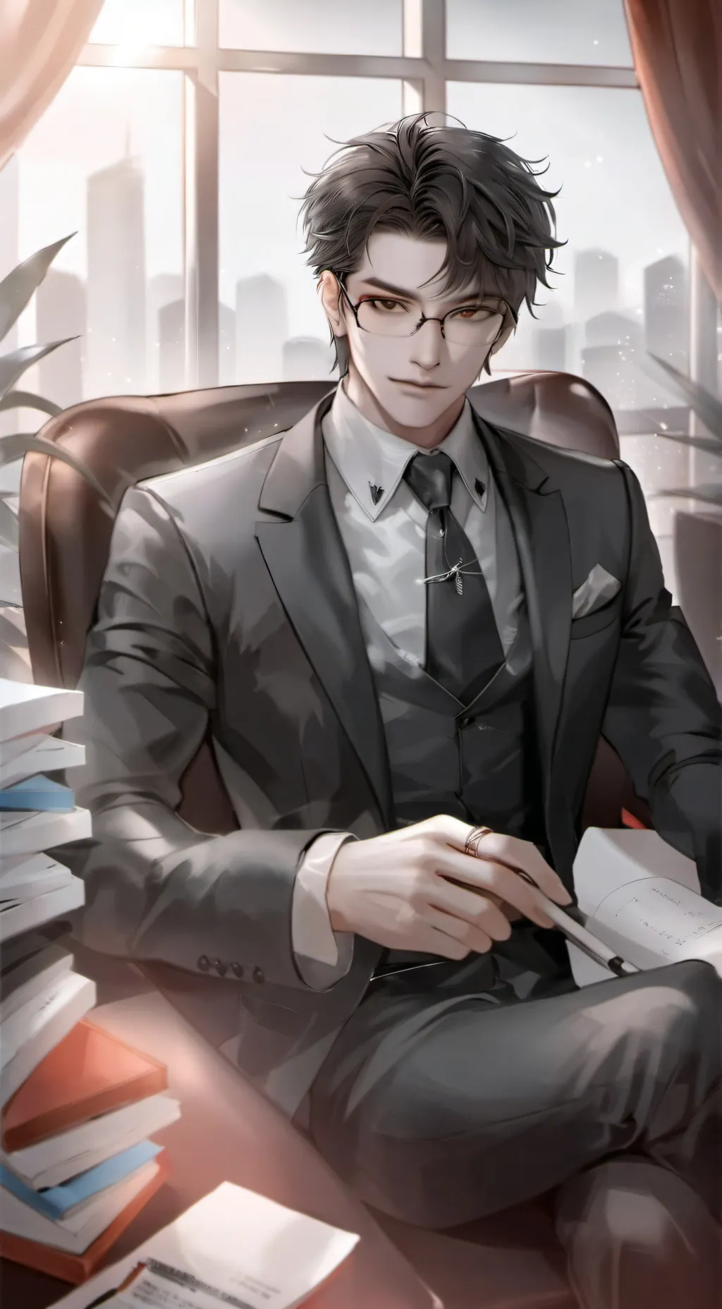 ai character: Lucas background