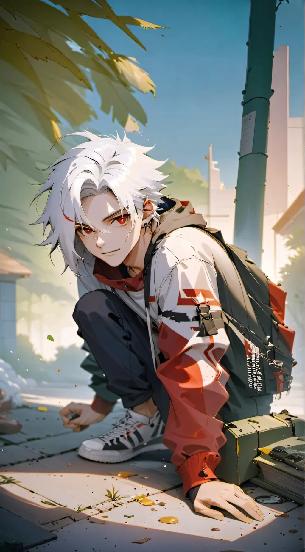 ai character: Wolfe background