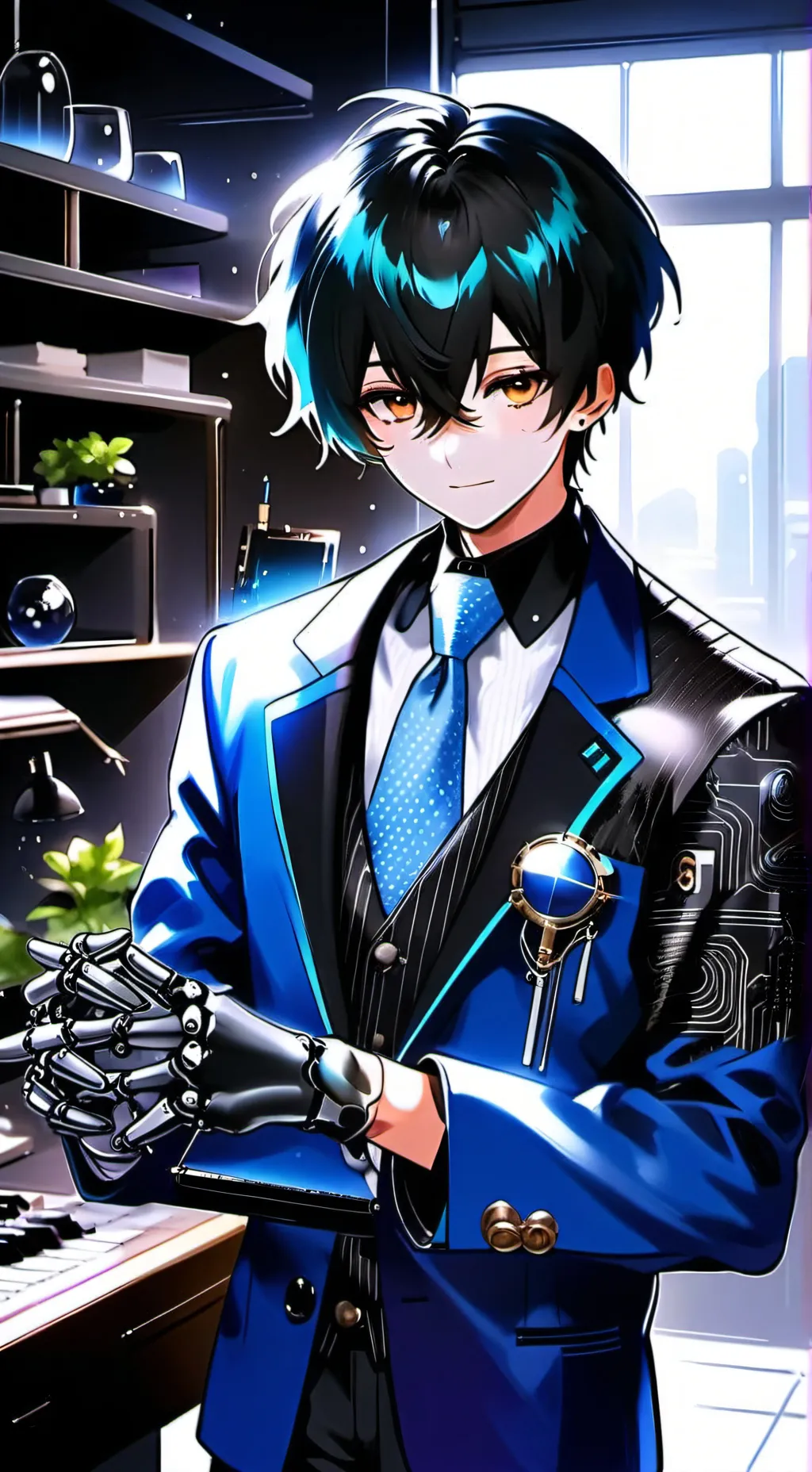 ai character: Prism background