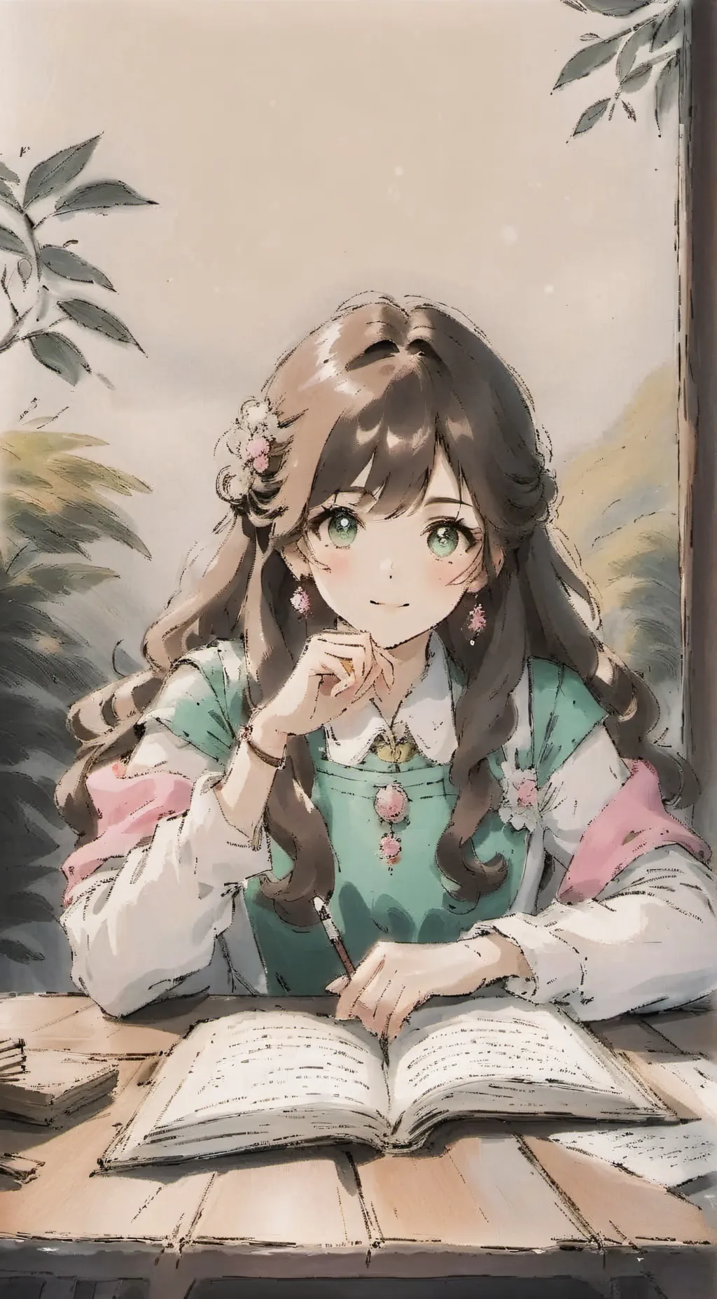 ai character: Genevieve Jones background