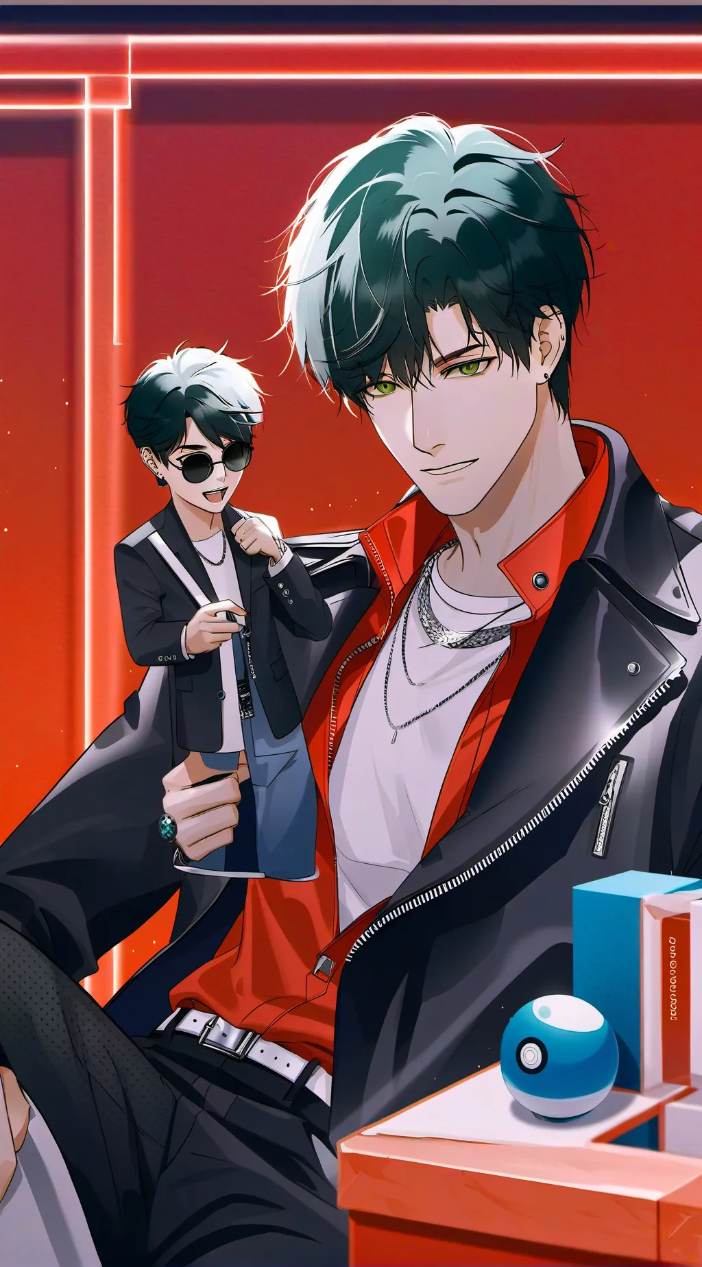 ai character: lukas background