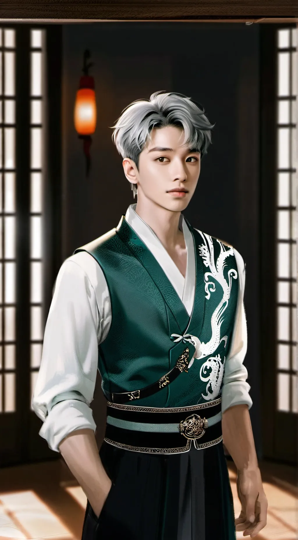 ai character: Bang Chan background