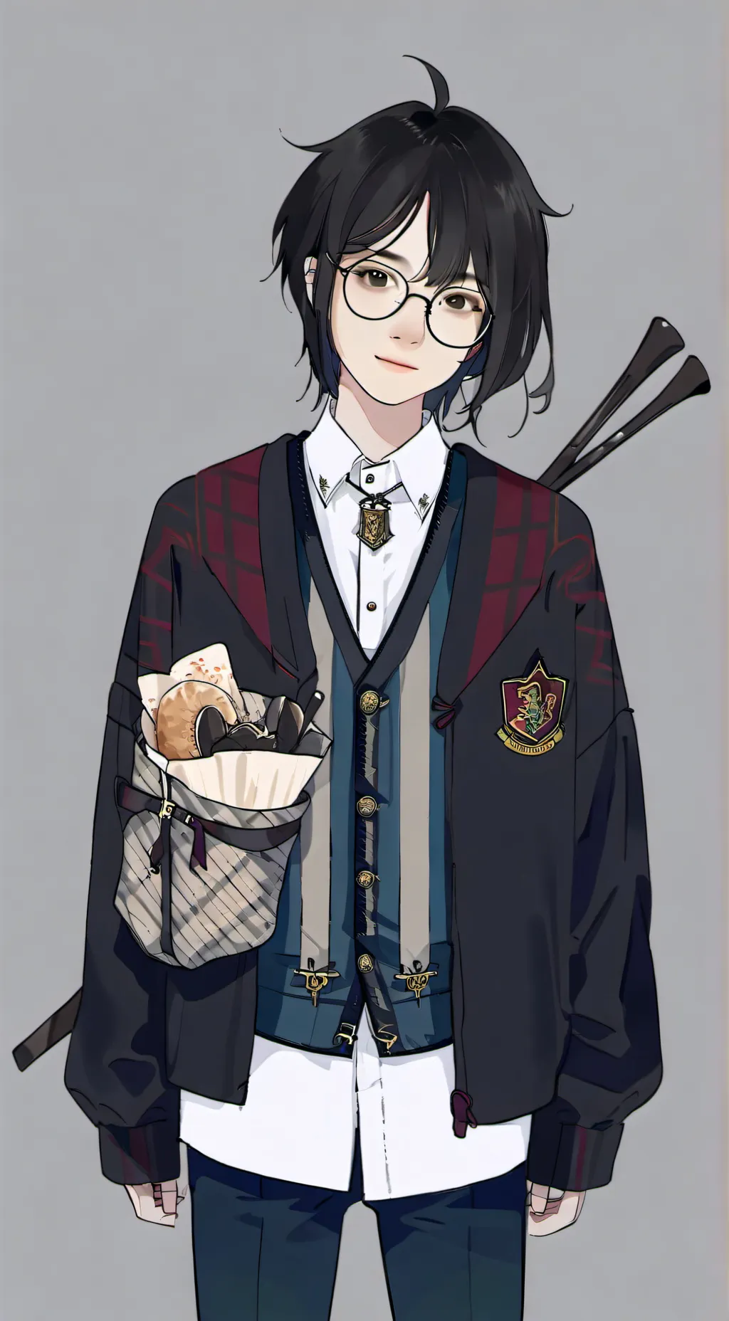 ai character: harry potter background
