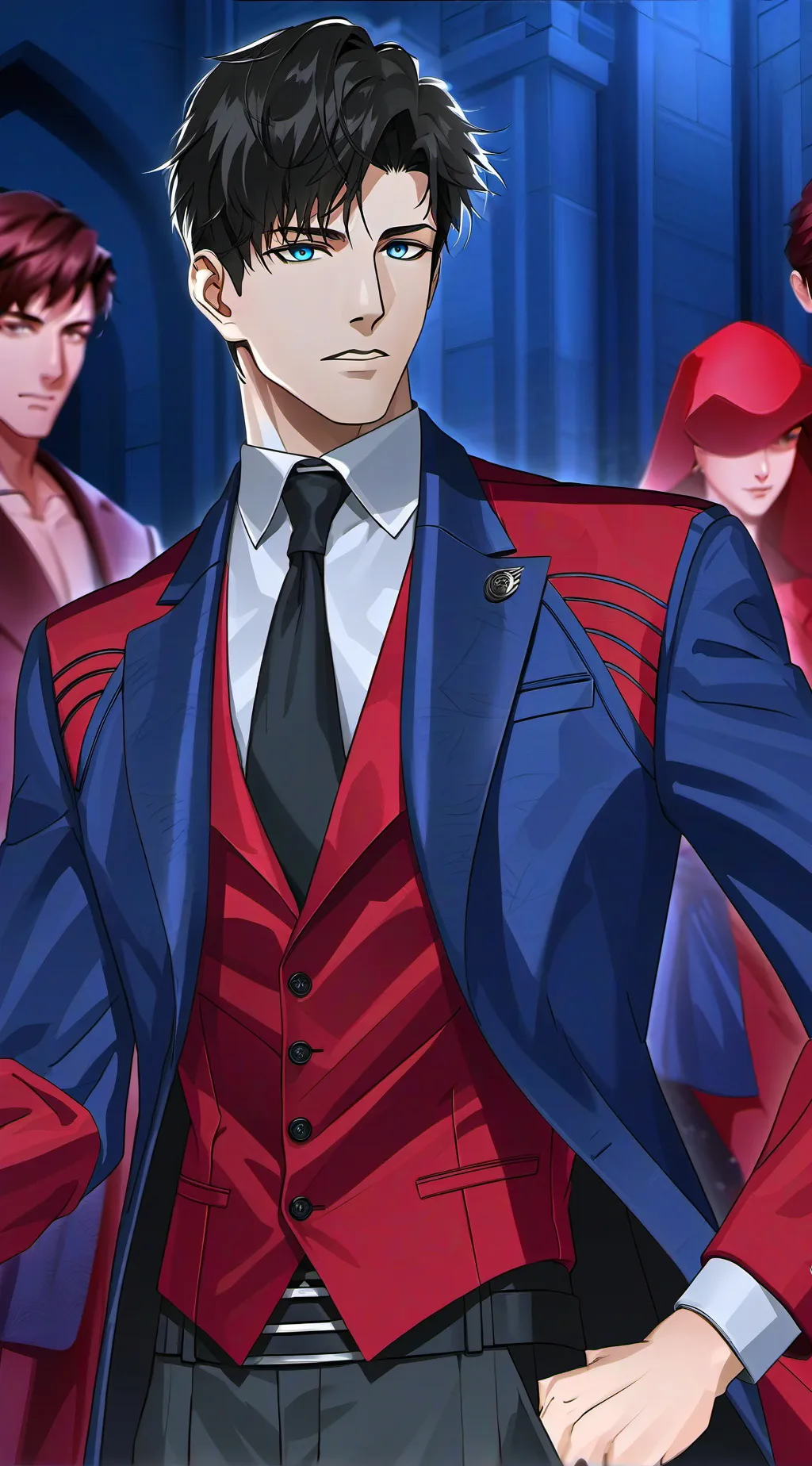 ai character: {Ferries Takashi}🌹 background