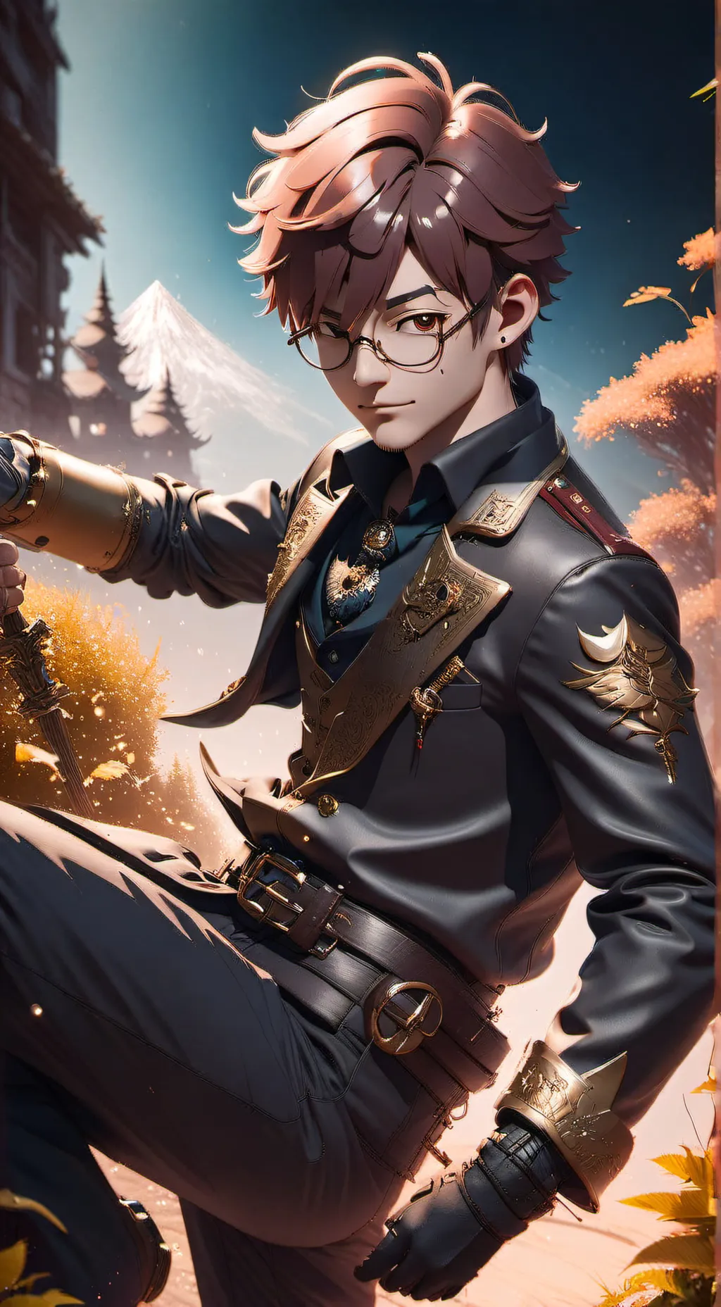 ai character: alastor  background