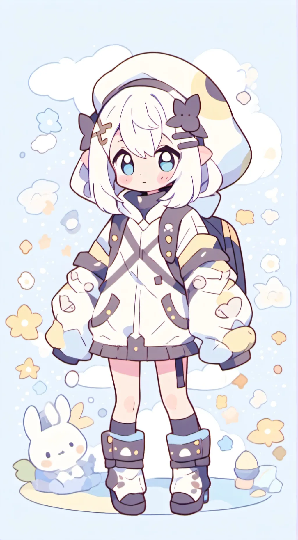 ai character: cosmo..? background