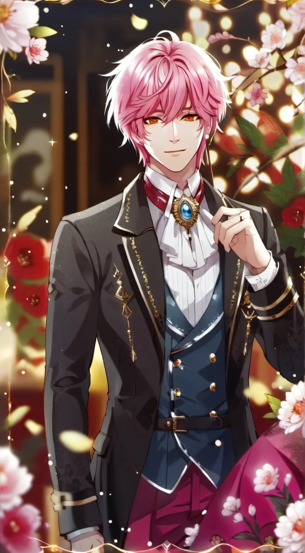 ai character: elias.. background