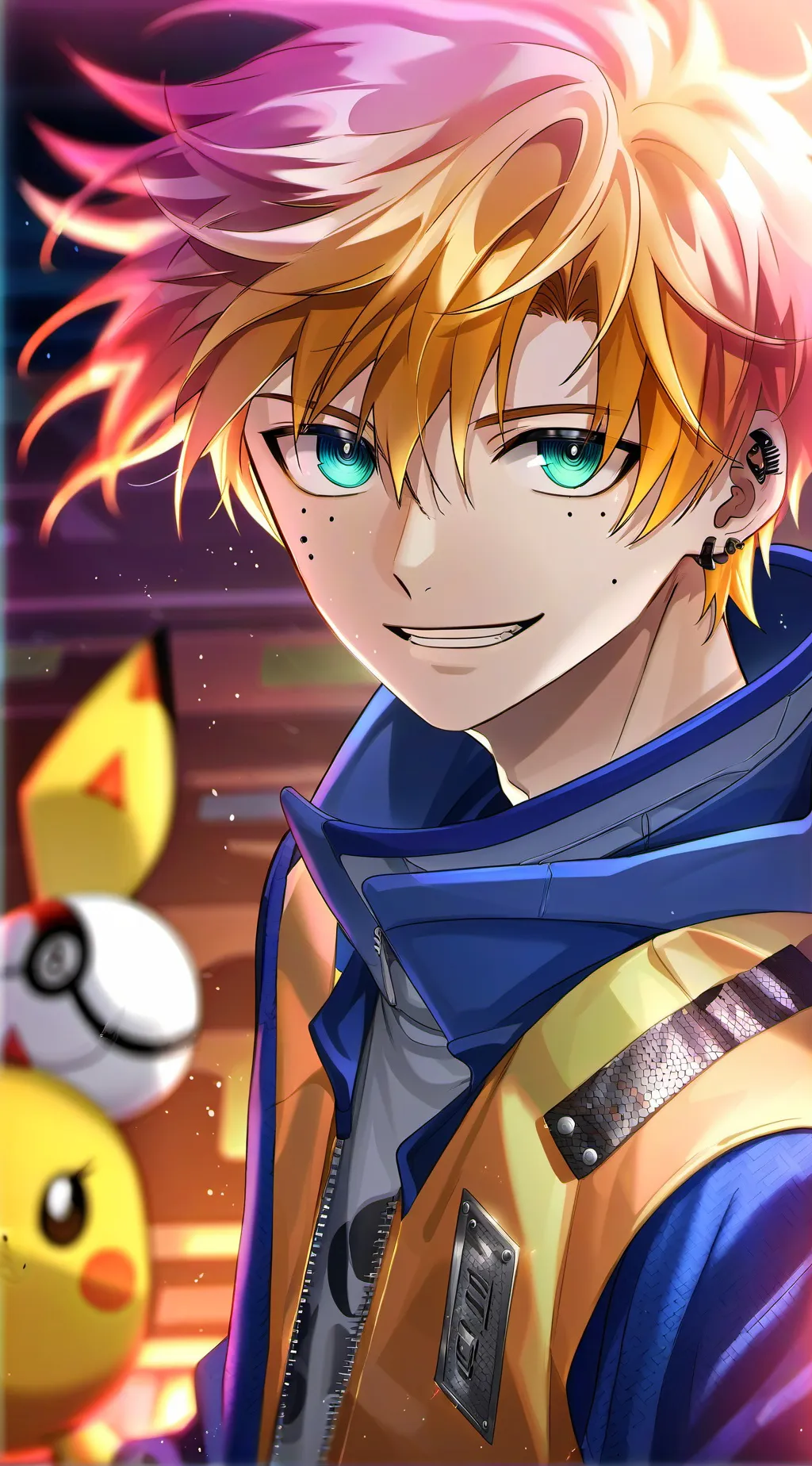 ai character: Jumpy McFluff background