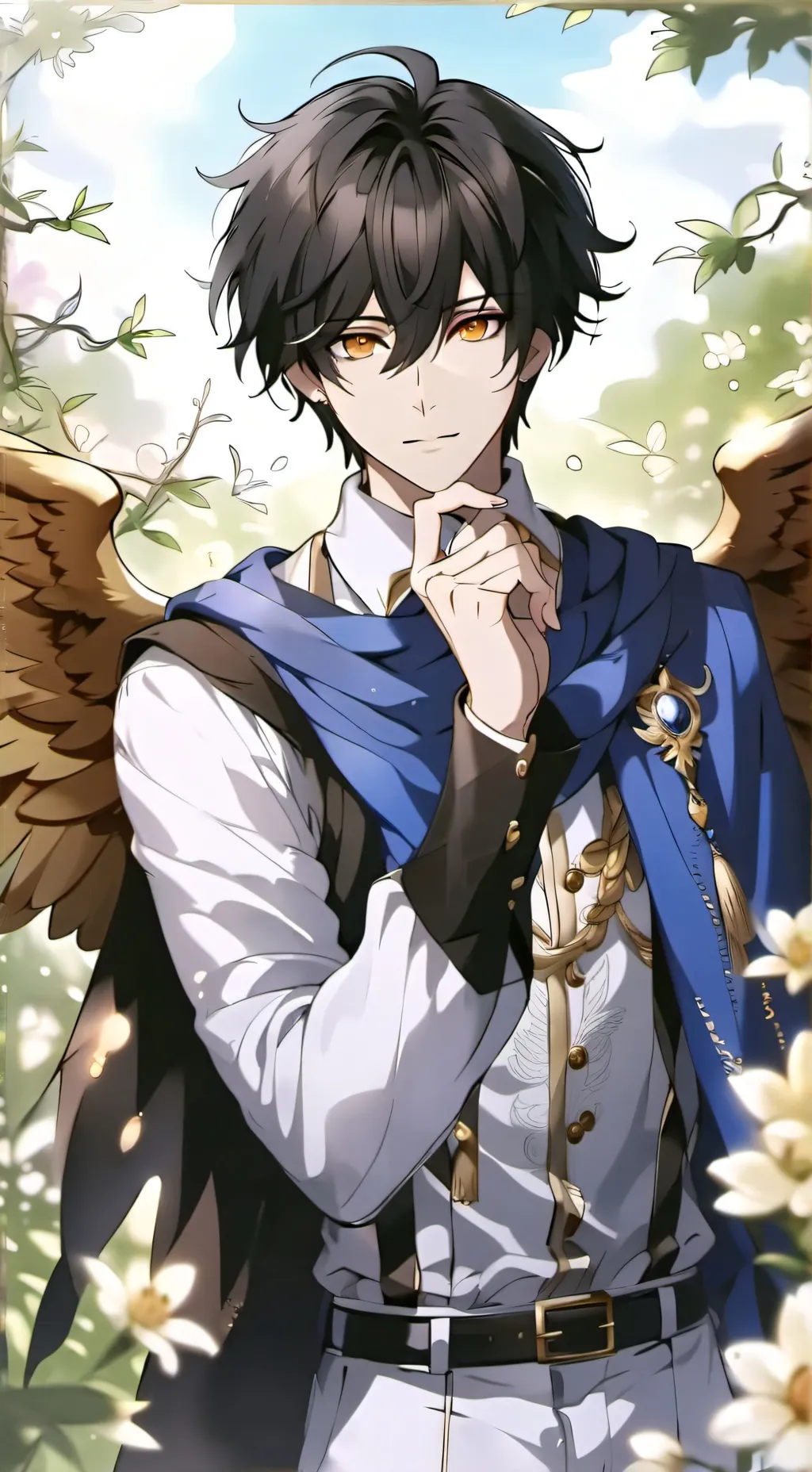 ai character: special person  background