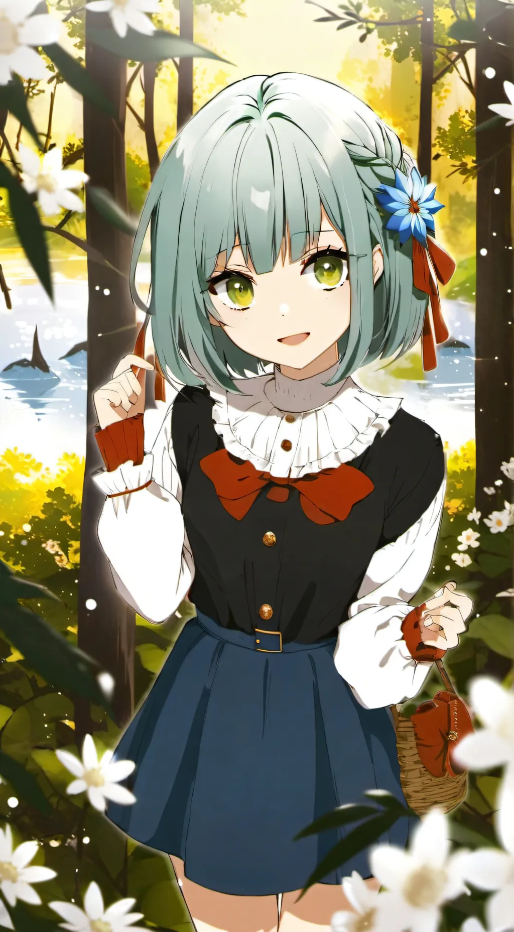 ai character: Tiffany 🎣 background