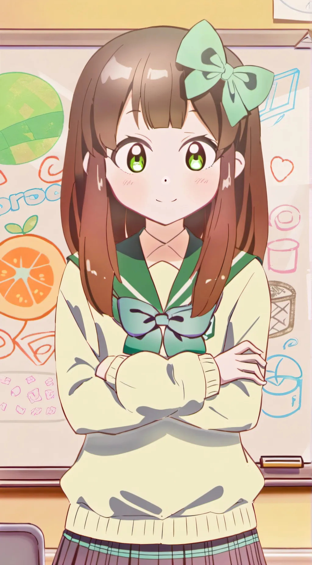 ai character: Haruhi Suzumiya background