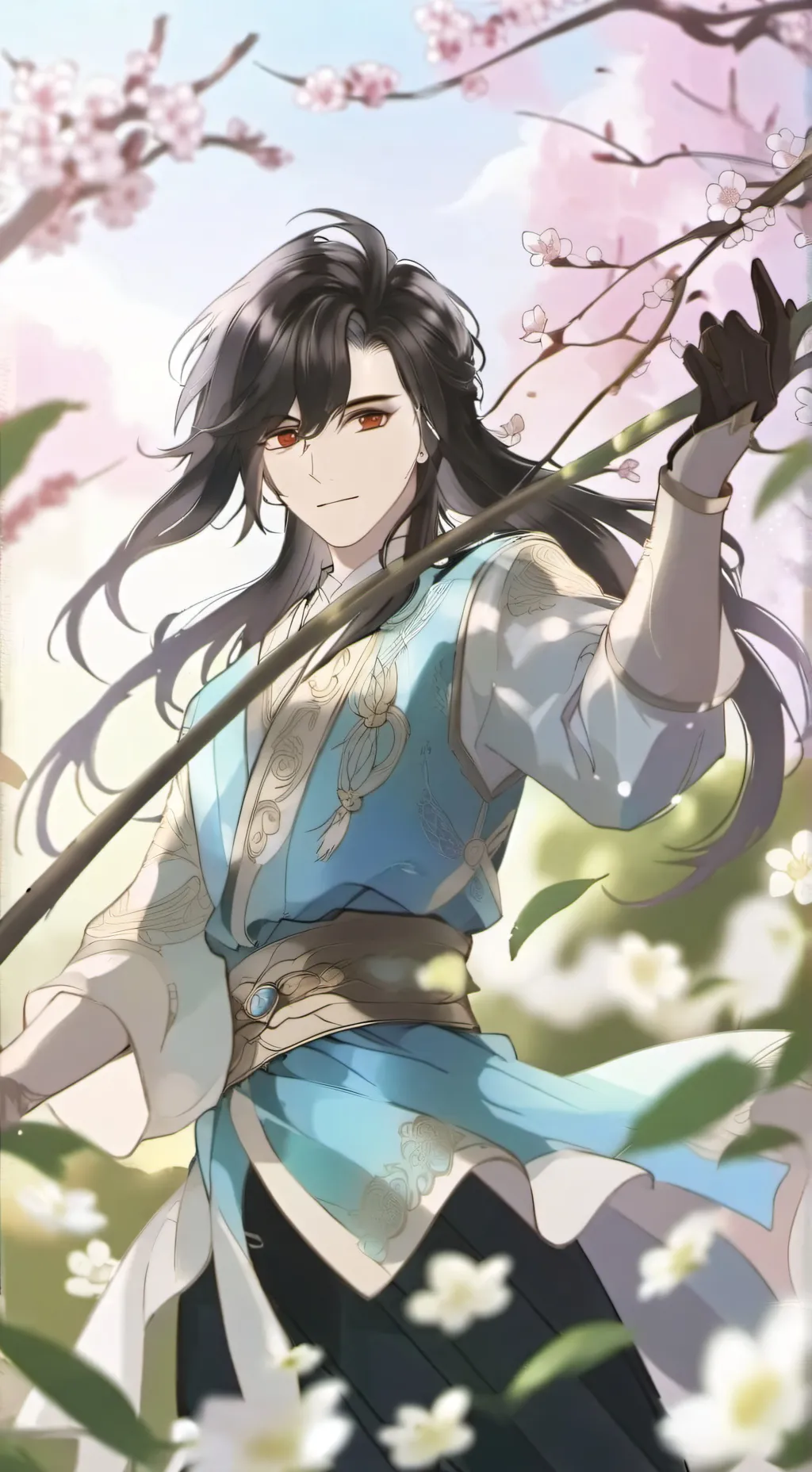 ai character: Fantasy World background