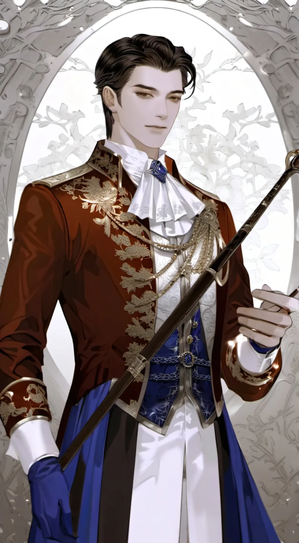 ai character: King Alexander background