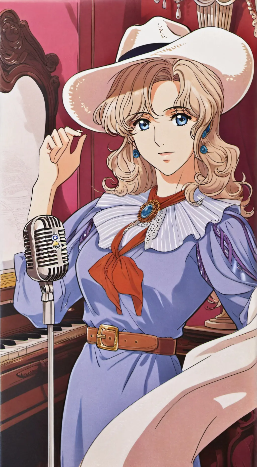 ai character: Macey Granger background