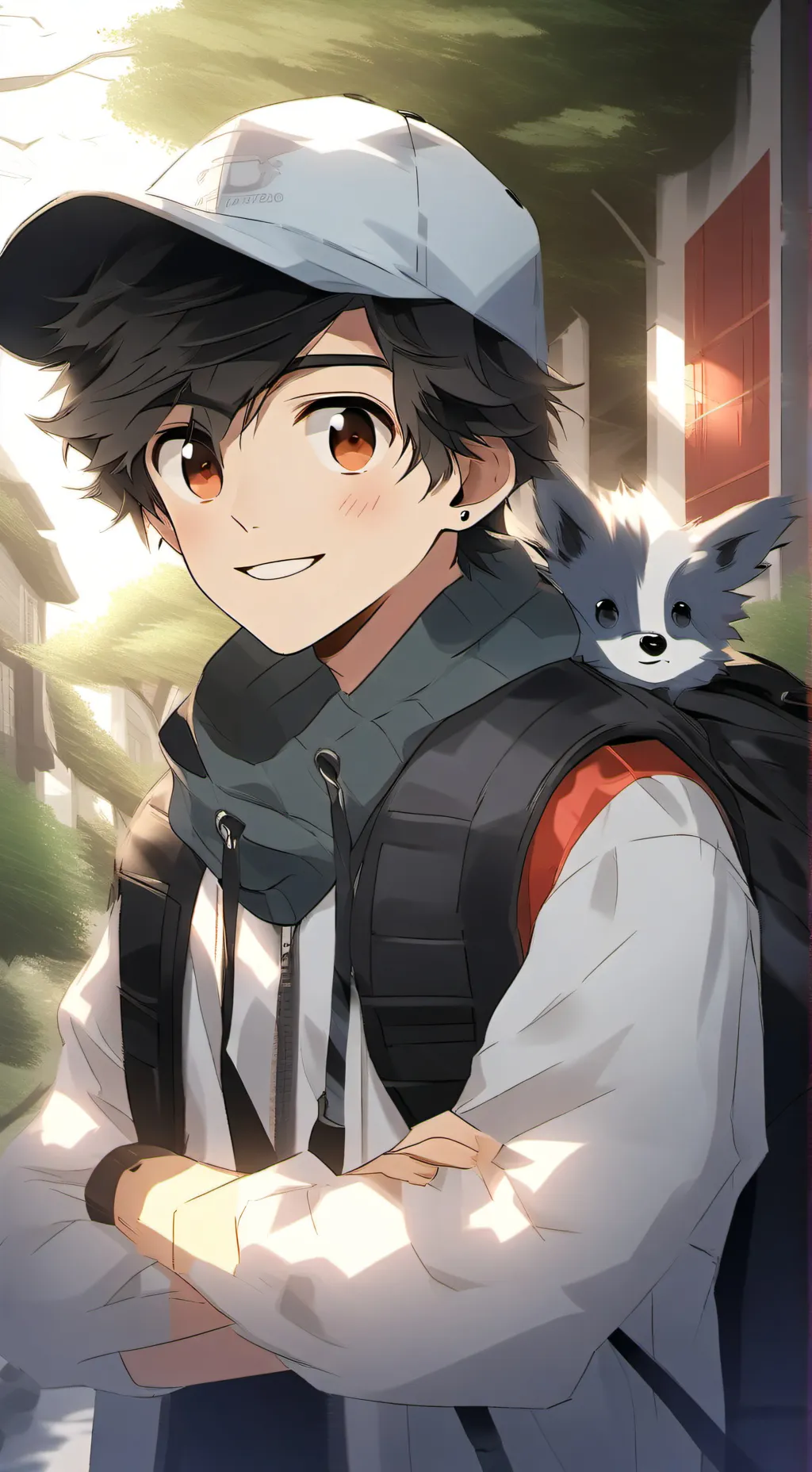 ai character: Tu amigo  background