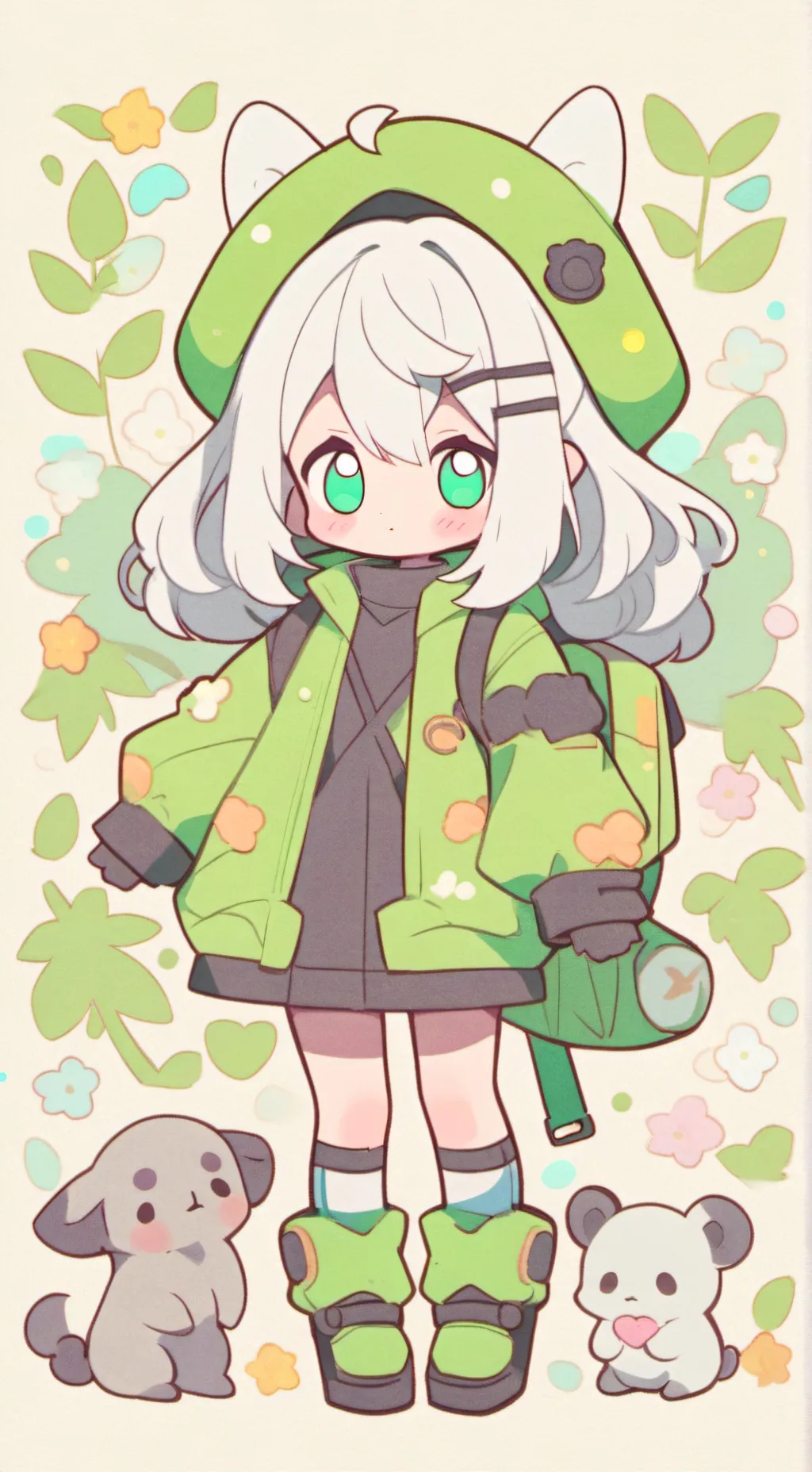 ai character: u.a num sei ksks background