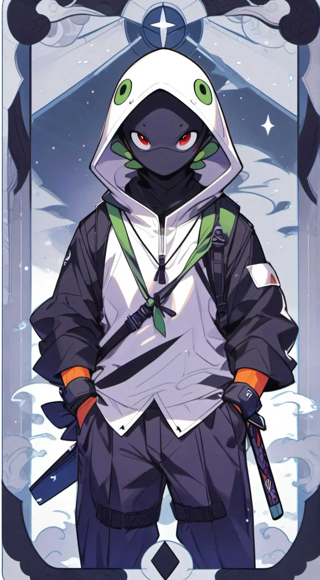 ai character: MHA X MY OC 5 background