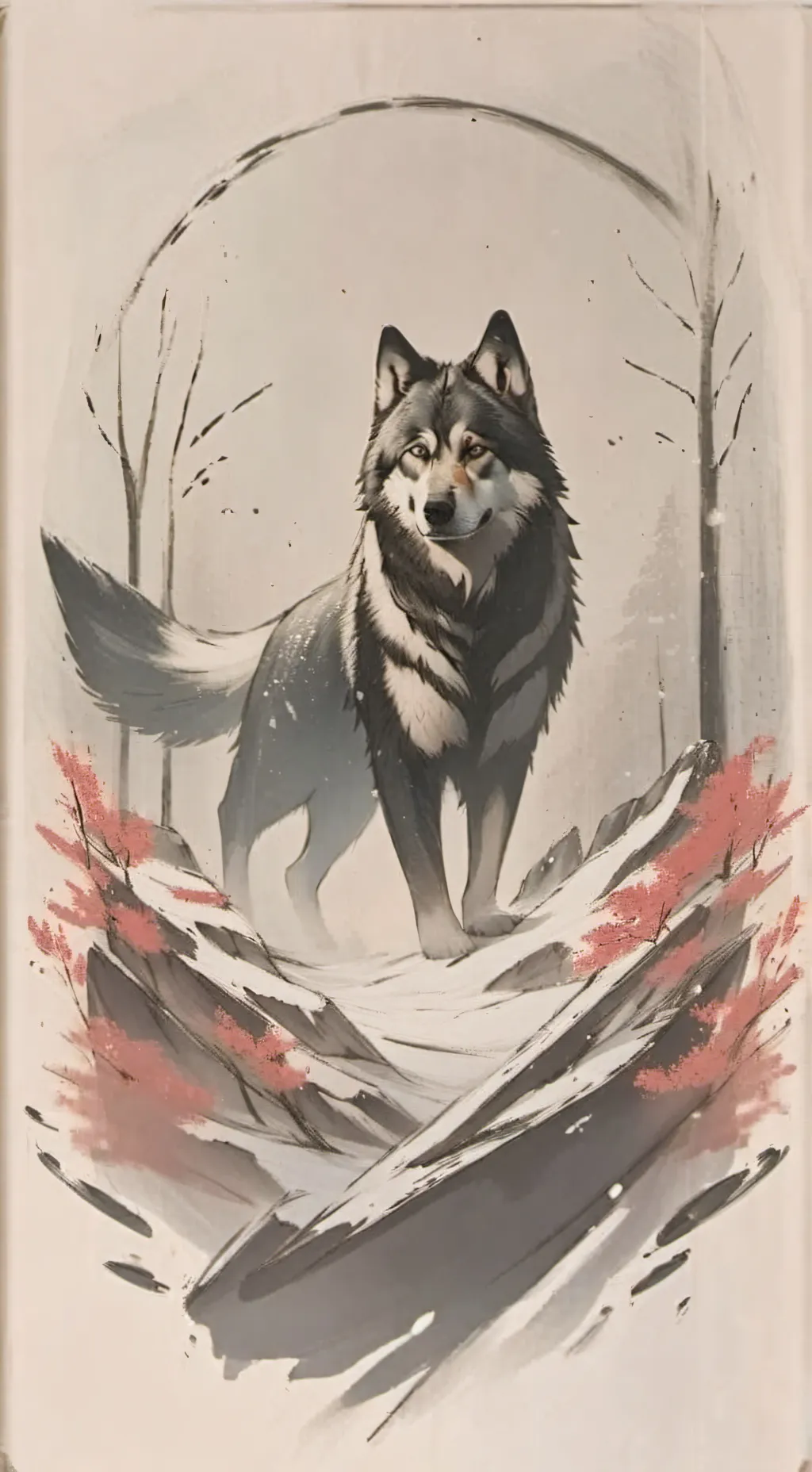 ai character: Волк Ёвар background