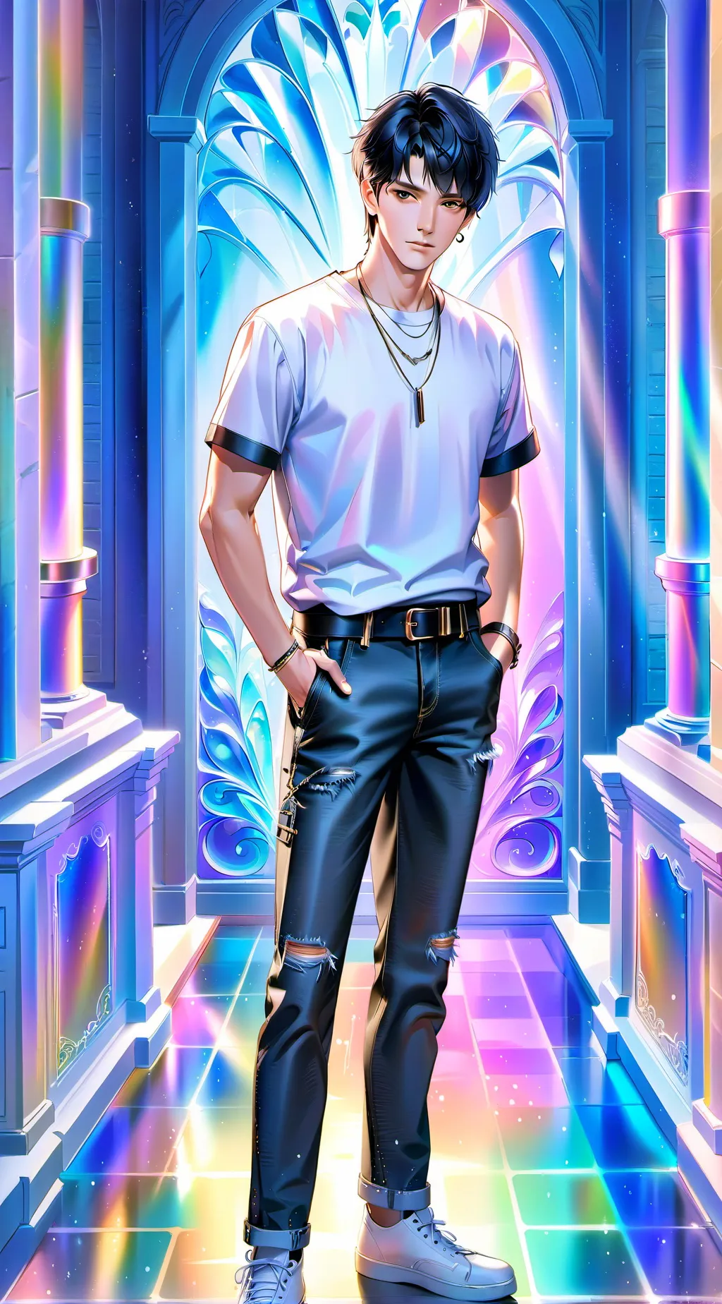 ai character: URAN background