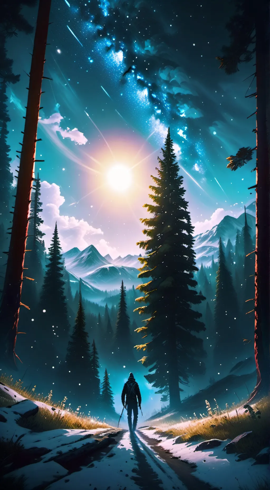 ai character: Until dawn  background