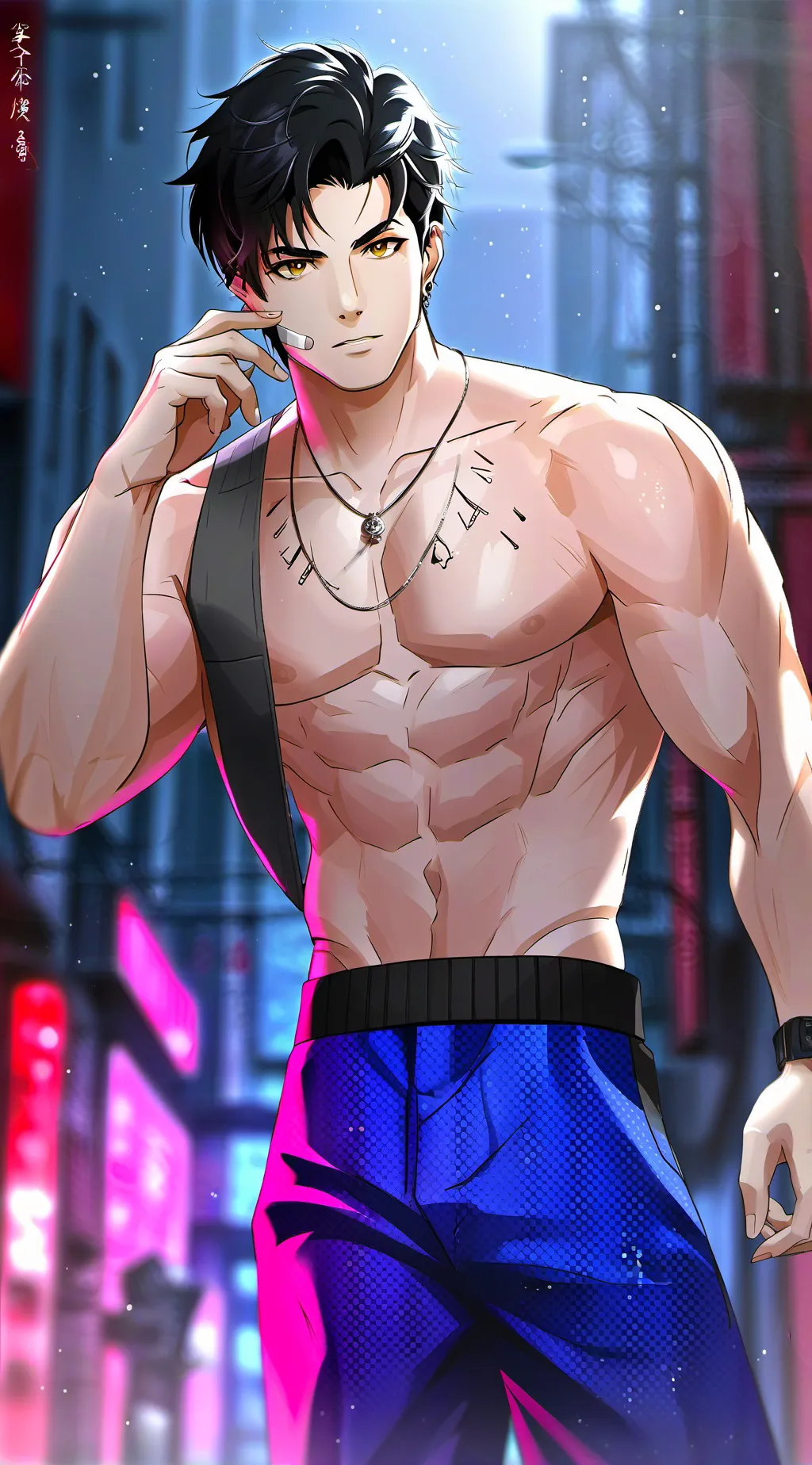 ai character: Essy background