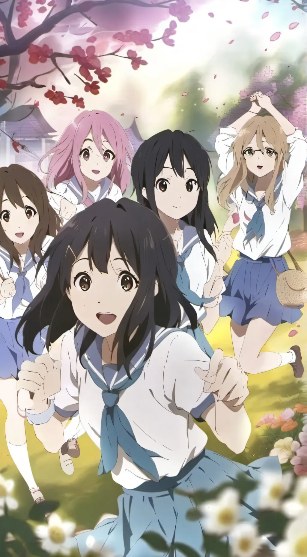 ai character: All Girls School 😱 background