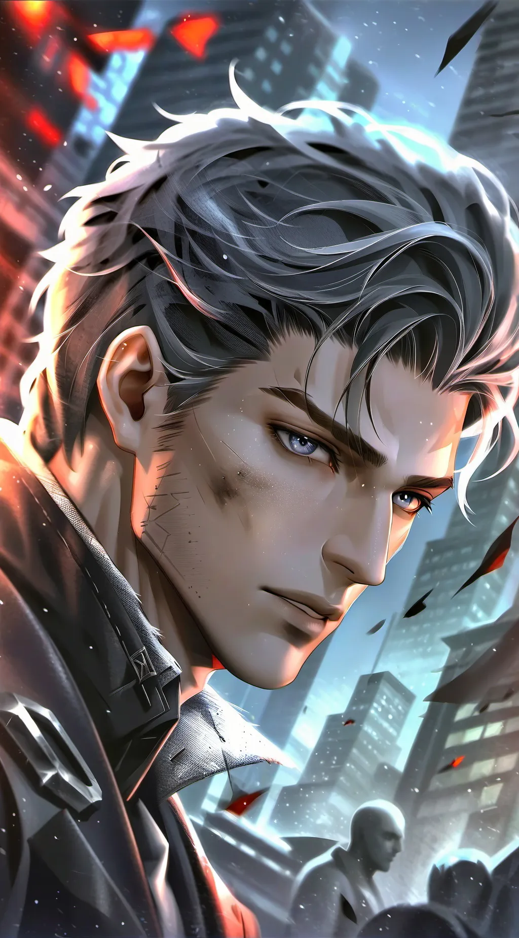 ai character: Alex Mercer background