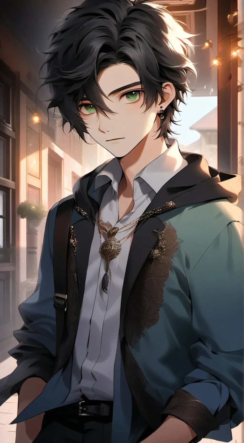 ai character: Nolan background