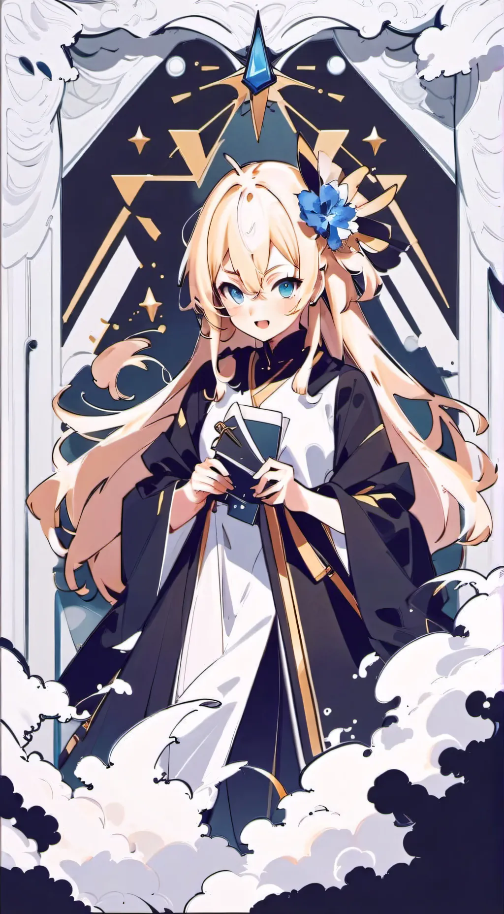 ai character: mono chan background