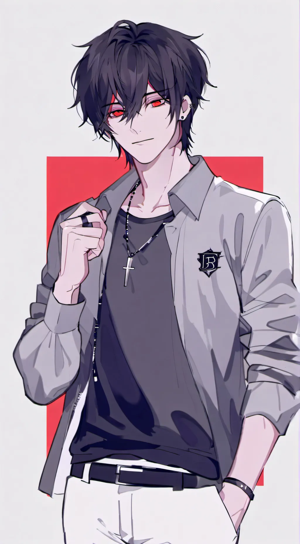 ai character: Jake cool boy background