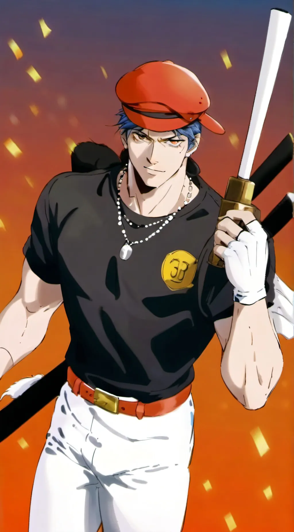 ai character: Jojo  background